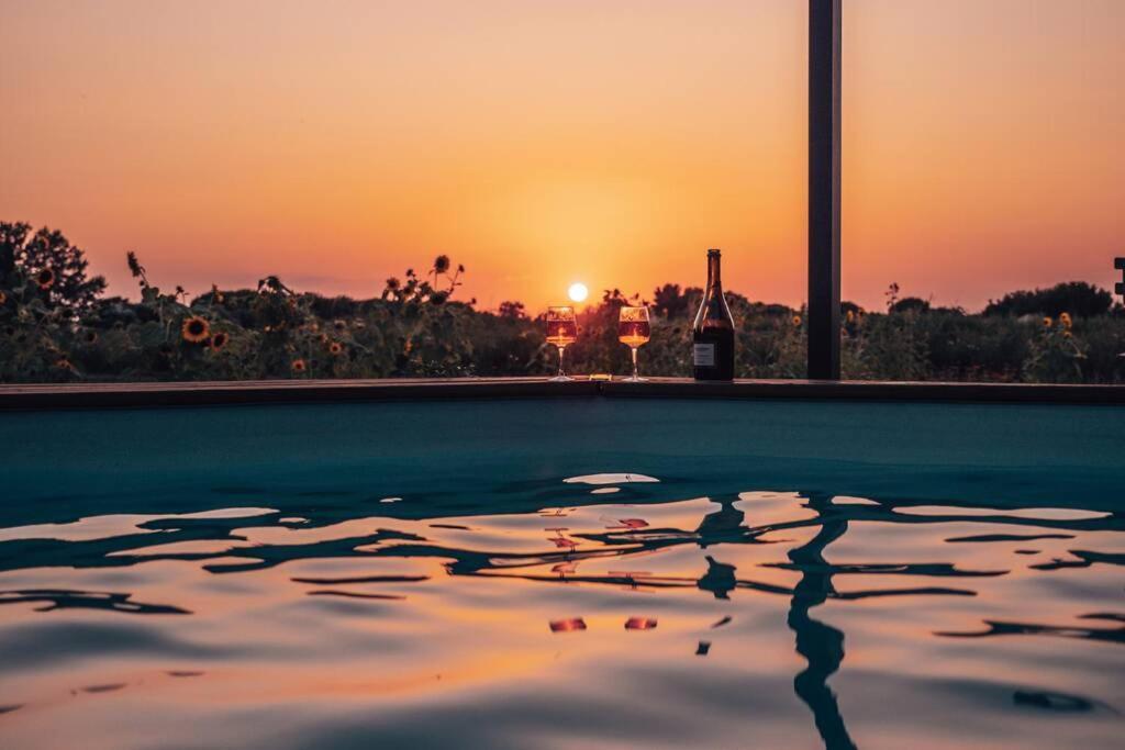 Myinsolite - Tiny-House, Jacuzzi, Brasero, Piscine Aigues-Mortes Exteriér fotografie