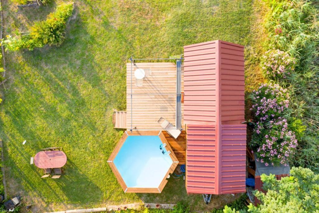 Myinsolite - Tiny-House, Jacuzzi, Brasero, Piscine Aigues-Mortes Exteriér fotografie