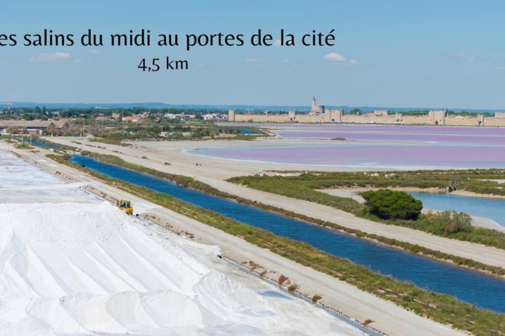 Myinsolite - Tiny-House, Jacuzzi, Brasero, Piscine Aigues-Mortes Exteriér fotografie